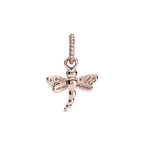 Charm Pendente Libellula Scintillante