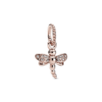 Charm Pendente Libellula Scintillante