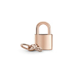 Charm Pendente Lucchetto e Chiave dell'Amore