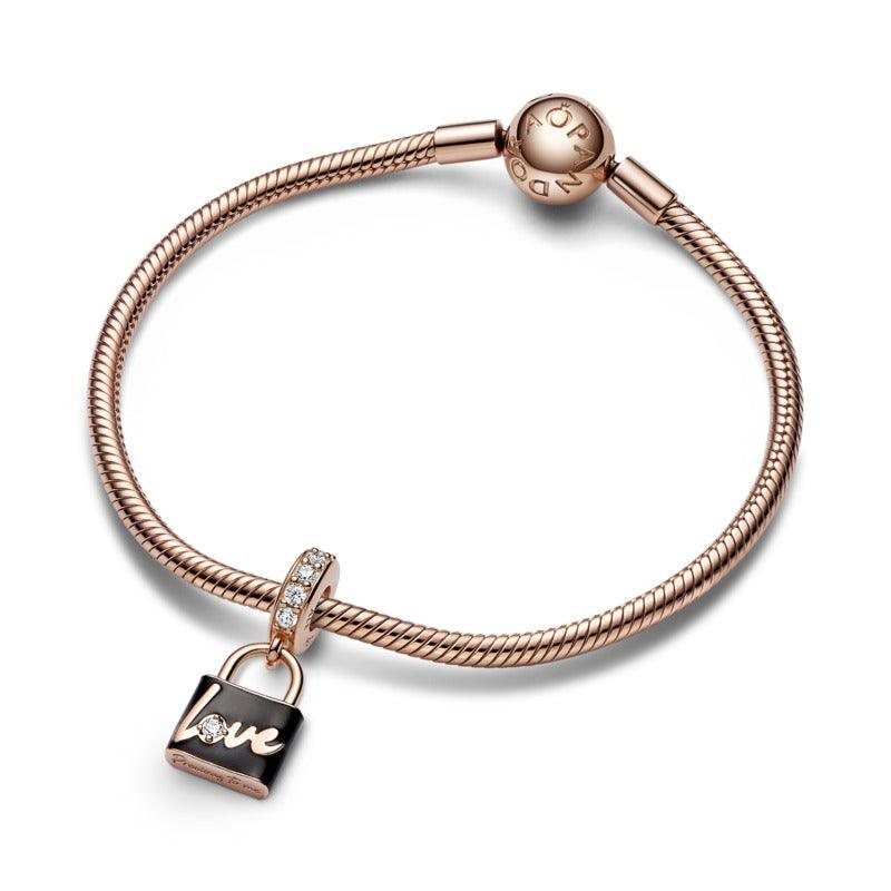Charm Pendente Lucchetto "Love"