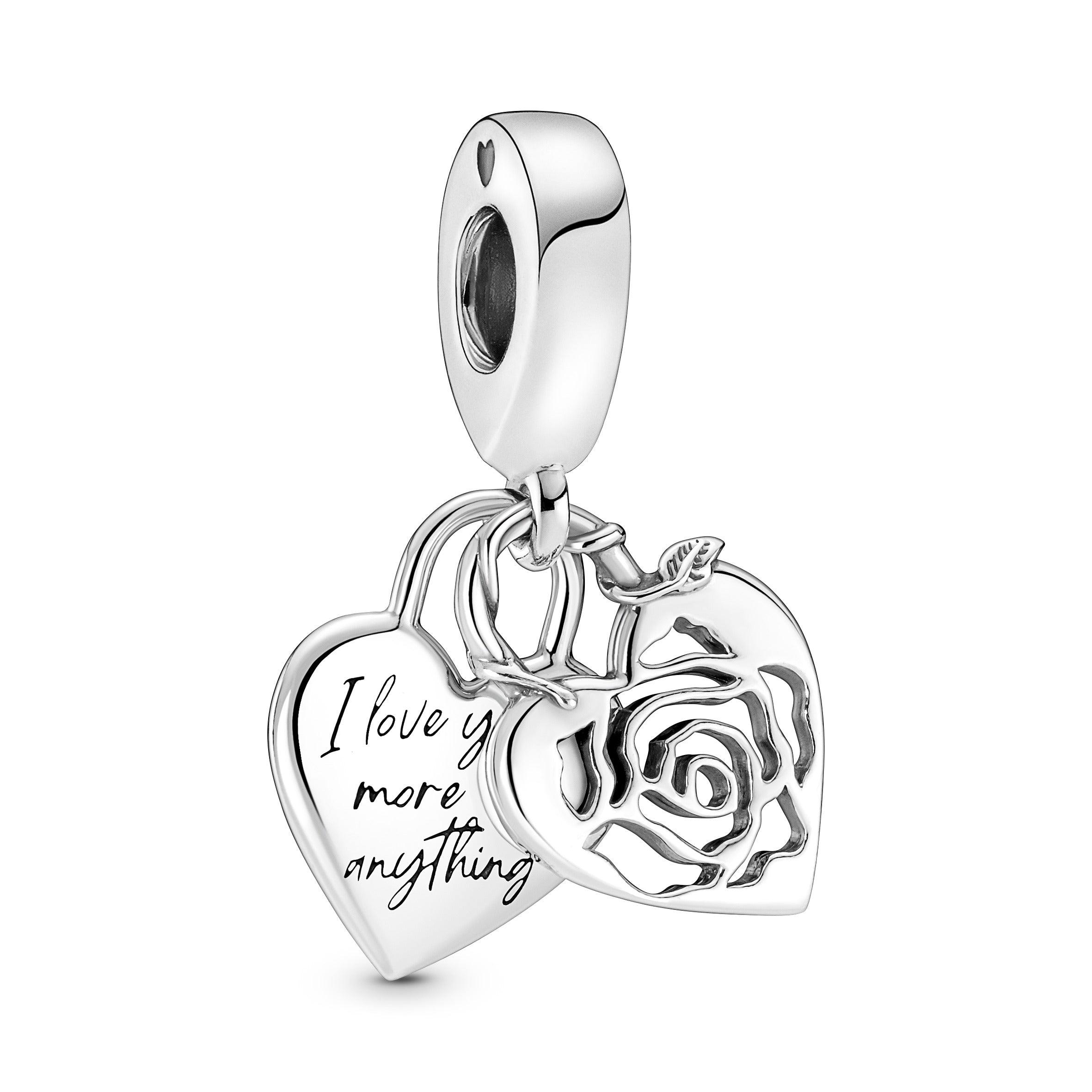 CHARM PENDENTE LUCCHETTO ROMANTICO