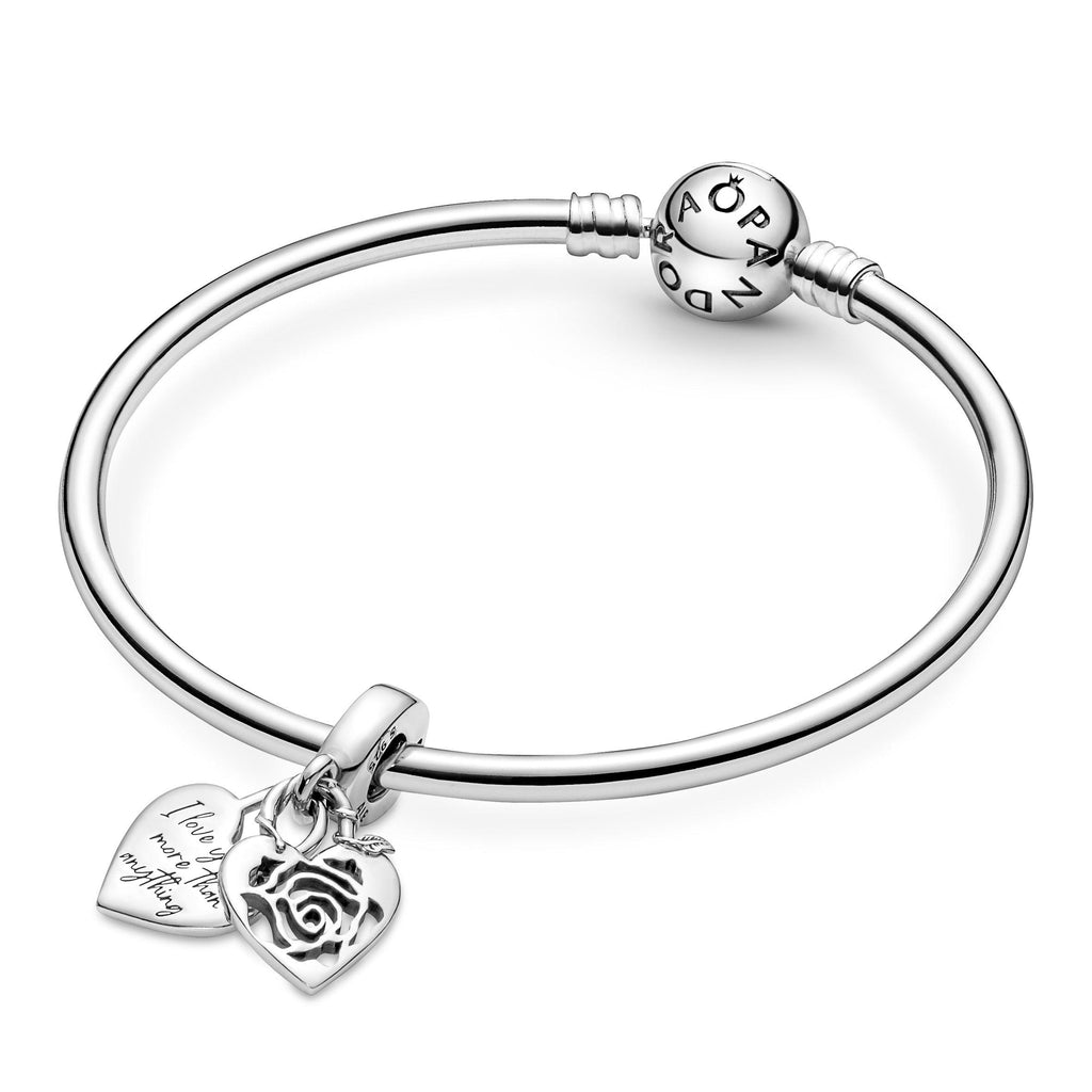 CHARM PENDENTE LUCCHETTO ROMANTICO