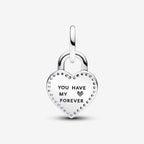 Charm Pendente Lucchetto "True Love"
