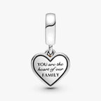 Charm Pendente Mamma E Albero Della Famiglia