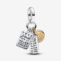 Charm Pendente Messaggi di Amicizia - CHARM