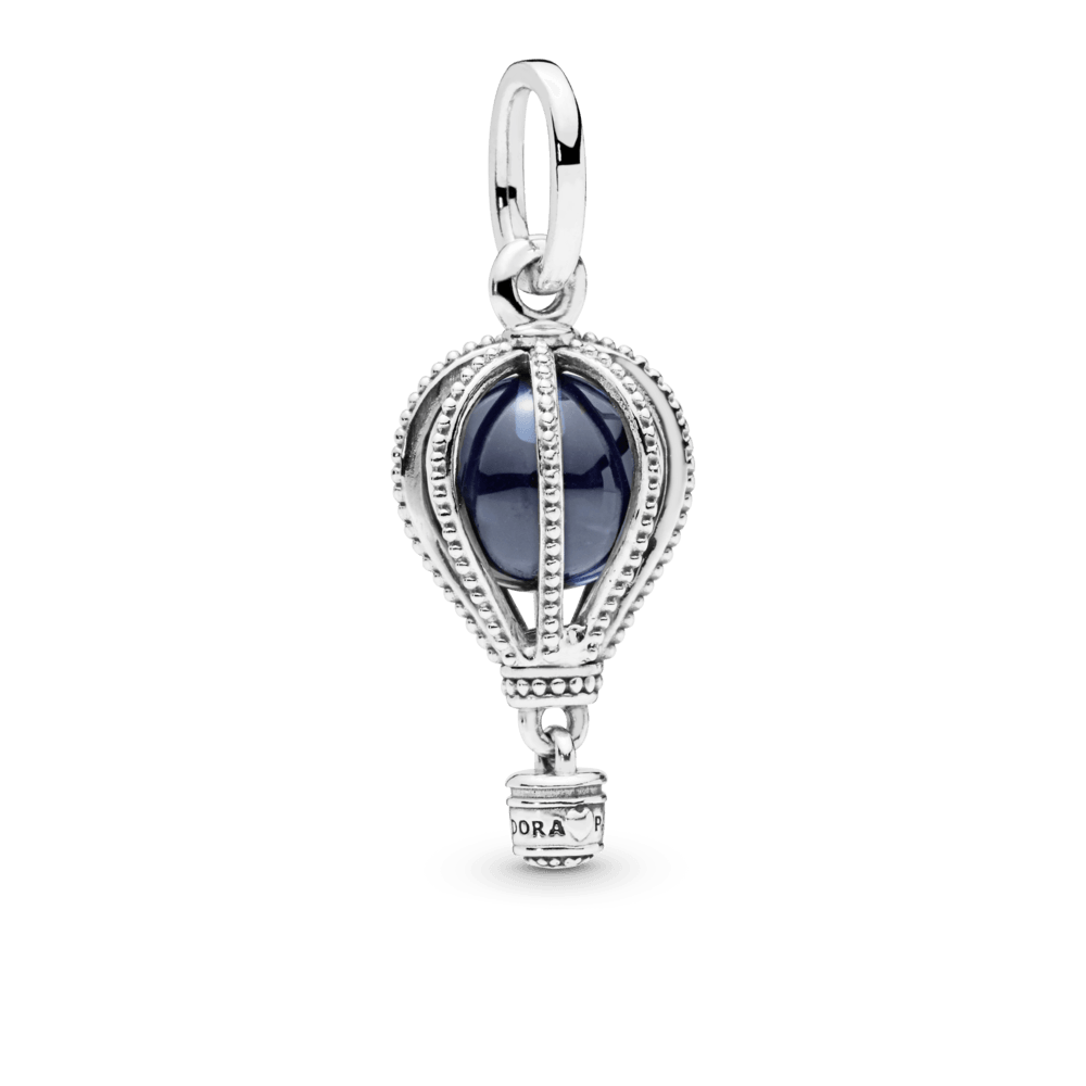 Charm Pendente Mongolfiera Blu