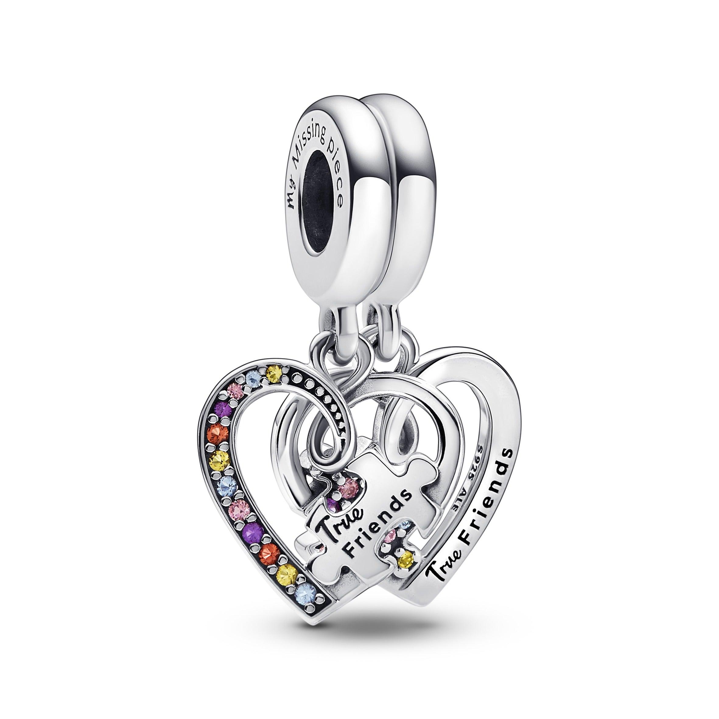 Charm Pendente Puzzle dell'Amicizia Divisibile