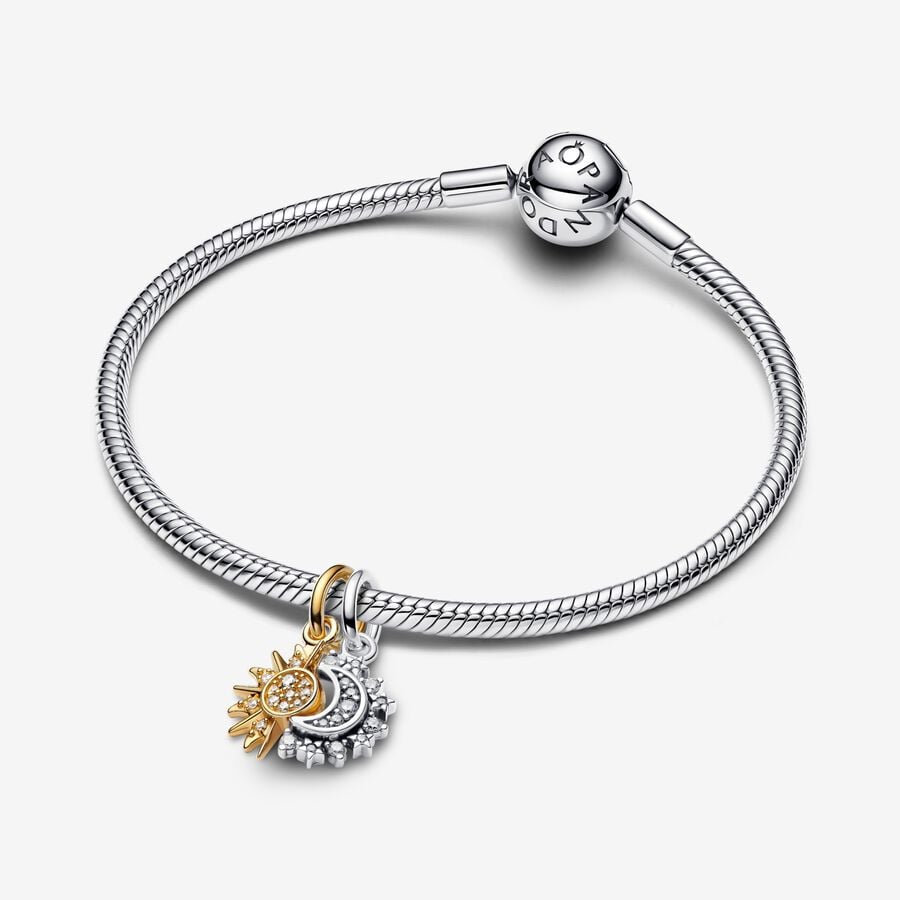 Charm Pendente Sole e Luna Divisibile - CHARM