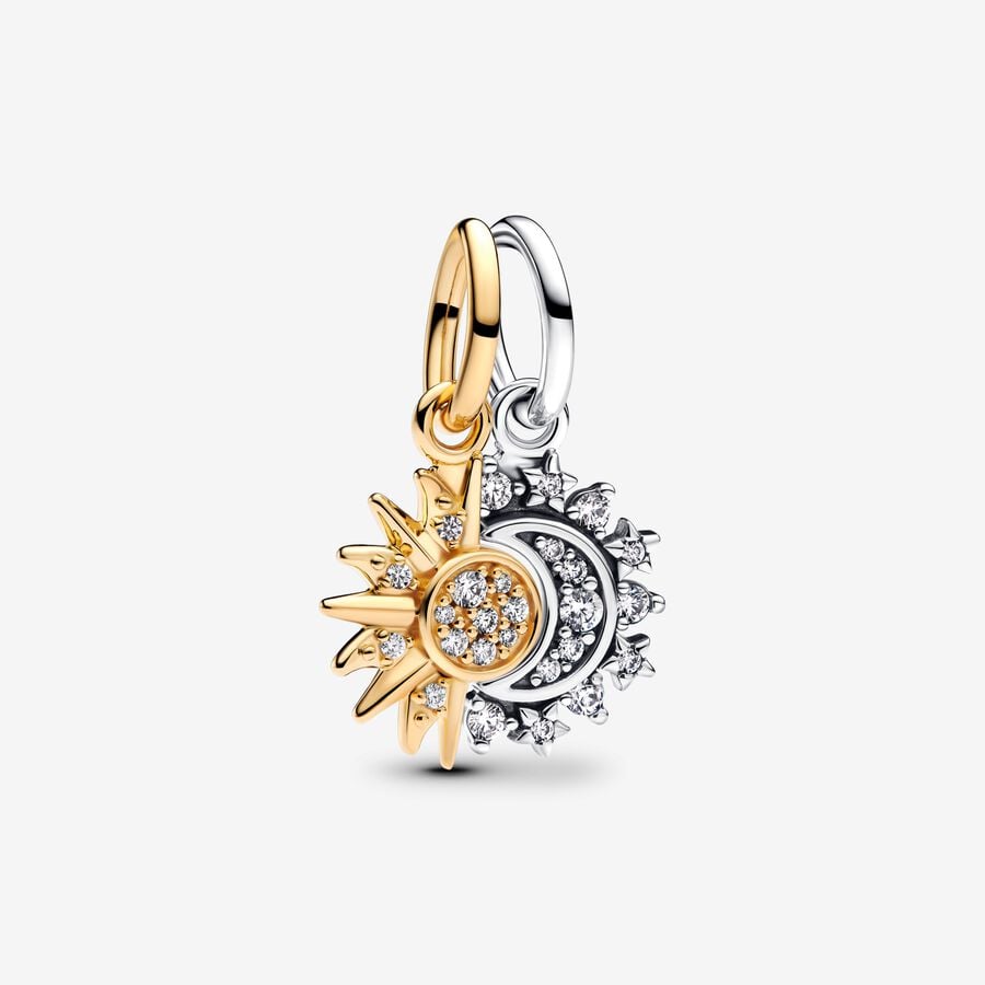 Charm Pendente Sole e Luna Divisibile - CHARM