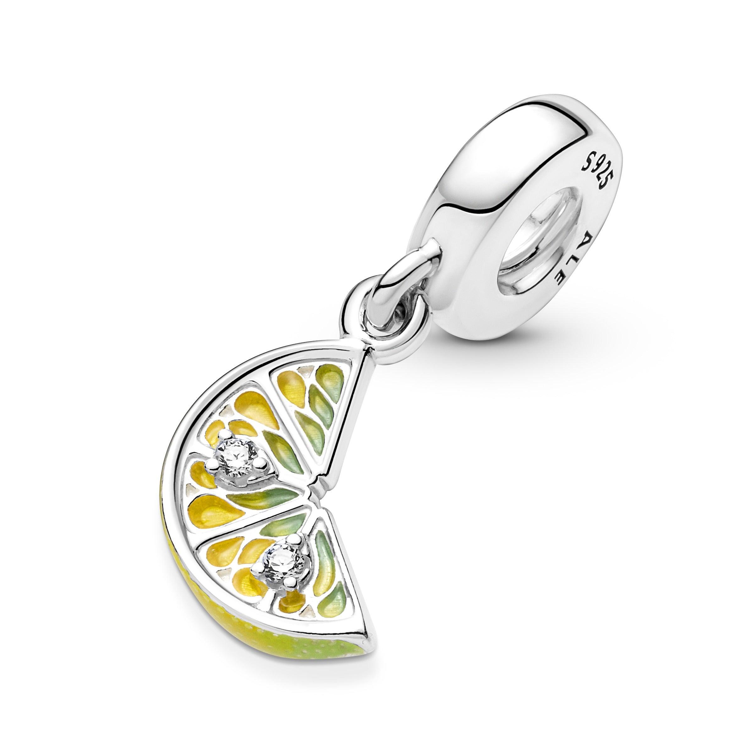 Charm Pendente Spicchio di Limone