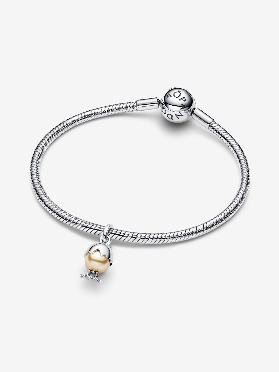 Charm Pendente Uovo di Pasqua Argento Sterling 925 - CHARM