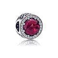 Charm Pietra Rosso Ciliegia