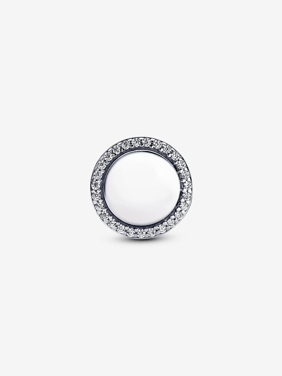 Charm Rosone di Cattedrale da incidere Argento Sterling 925 - CHARM