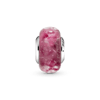 Charm Vetro di Murano Fantasia Rosa