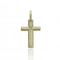 Ciondolo Croce in oro con diamante - ciondoli