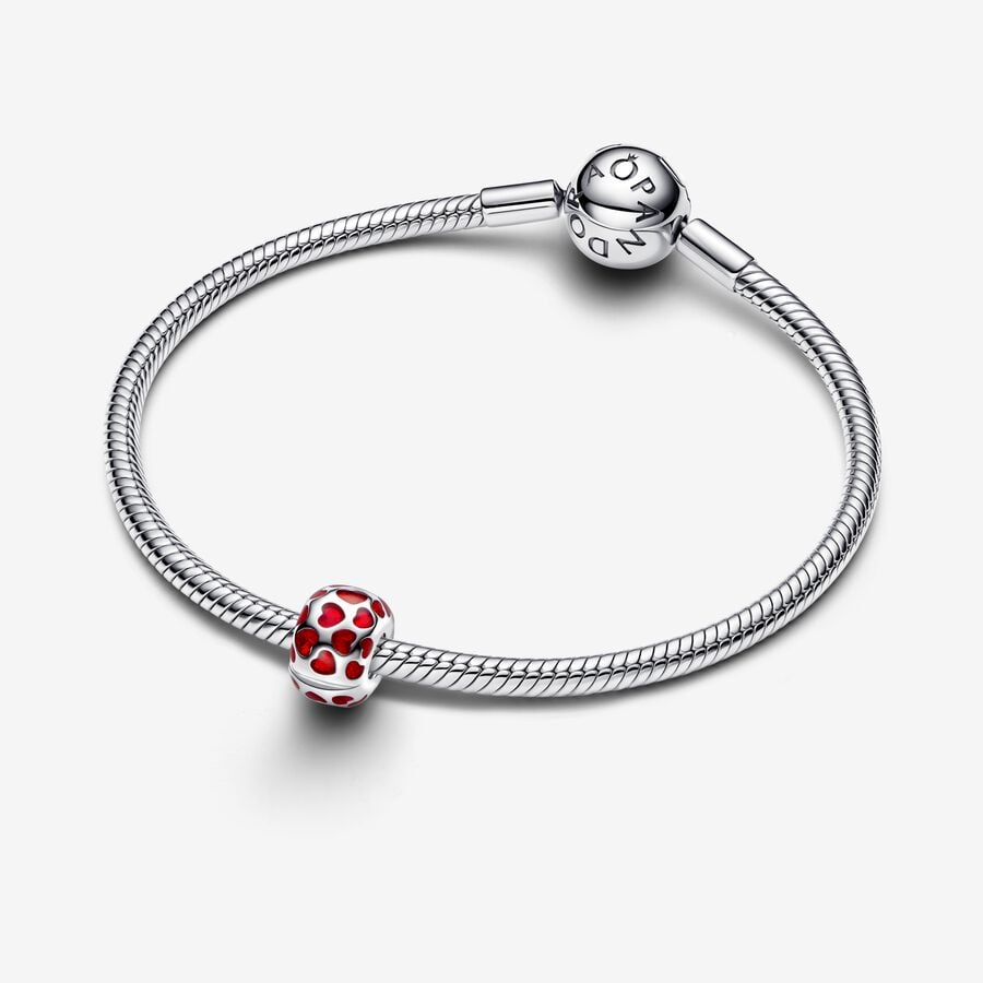 Clip Cuori Rossi - CHARM