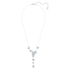 Collana a Y Lilia Farfalla, Blu