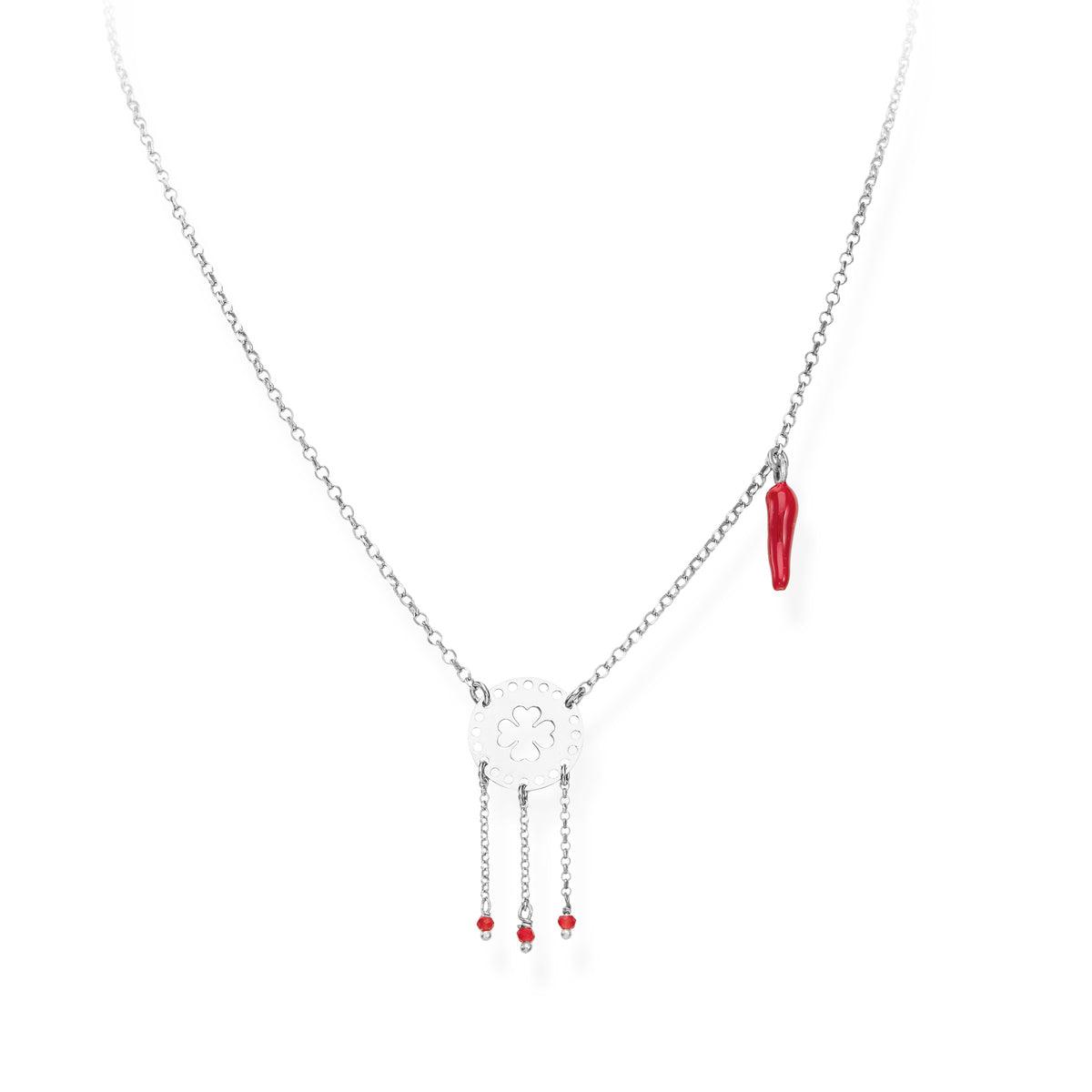 Collana Acchiappafortuna Rodio