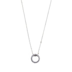 Collana Cerchio e Zirconi