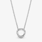 Collana con Cerchio Pavé