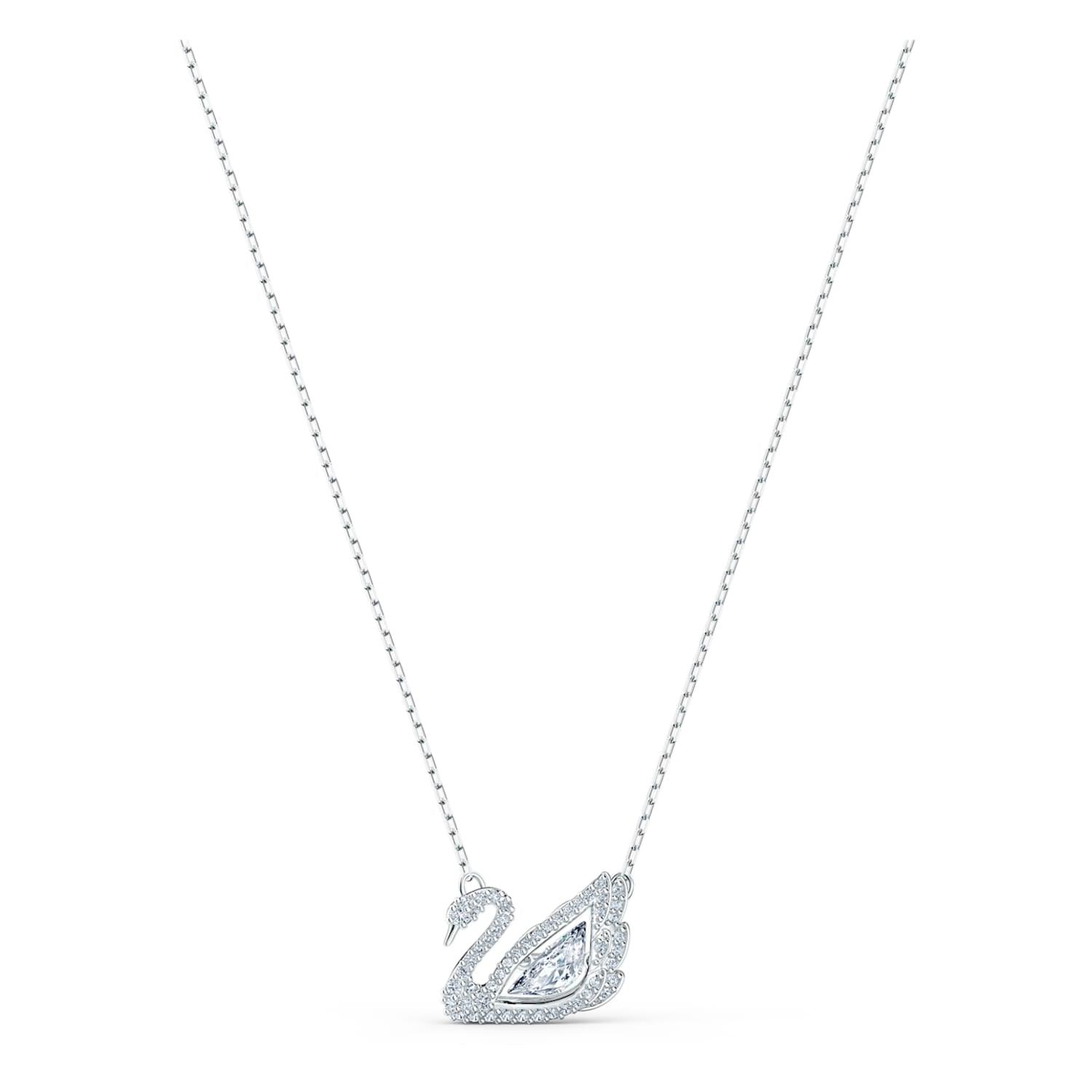 Collana con cigno danzante