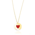 Collana Cuore smaltato