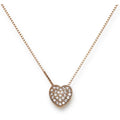 Collana Cuore Zirconi Collezione Amore