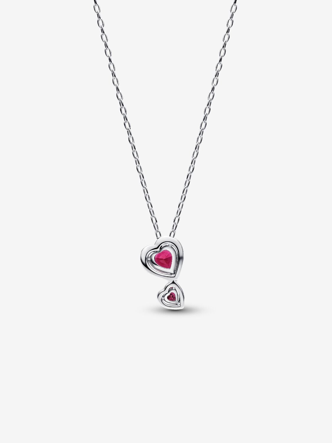 Collana Doppi Cuori Rossi - COLLANA