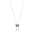 Collana Farfalla smaltata