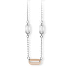 Collana in acciaio RECTANGULAR