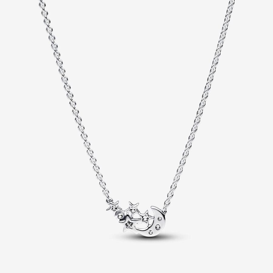 Collana Luna Crescente e Stelle
