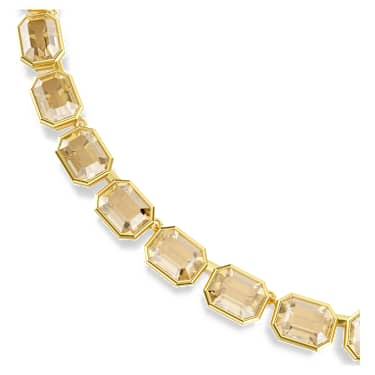 Collana Millenia Taglio ottagonale Giallo Placcato color oro - COLLANA