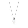 Collana Perla e Zirconi