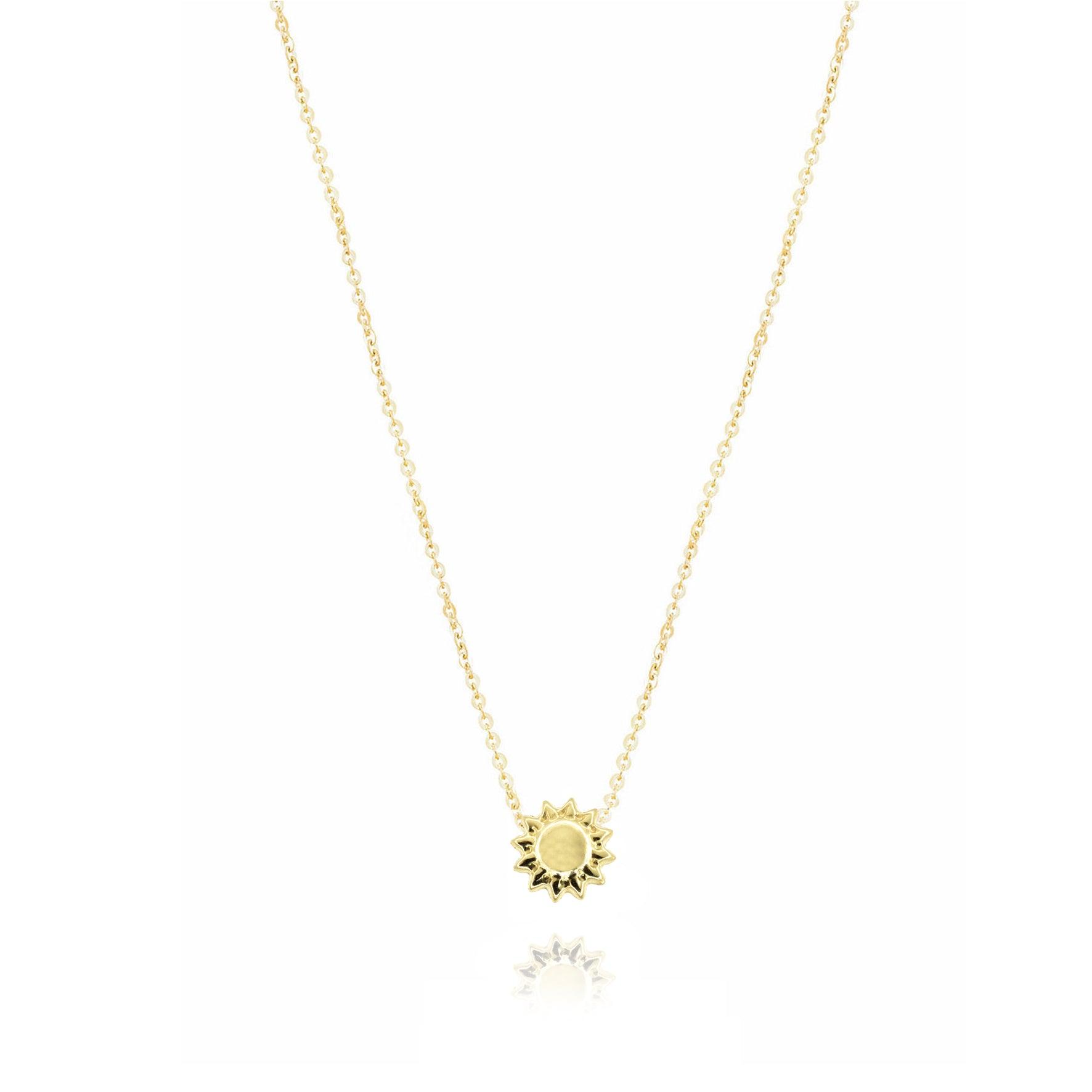 Collana Sole bombato