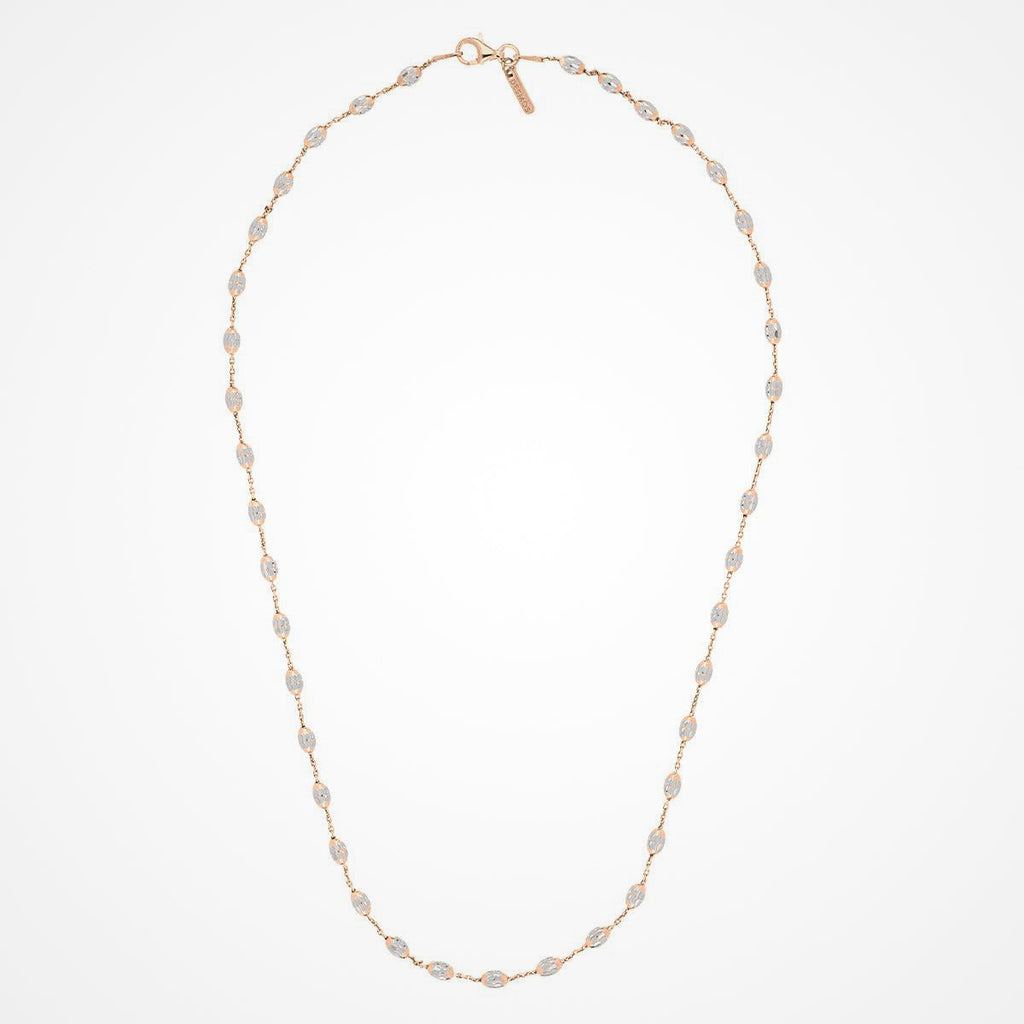 COLLANA STATION NEBULA Rose e silver