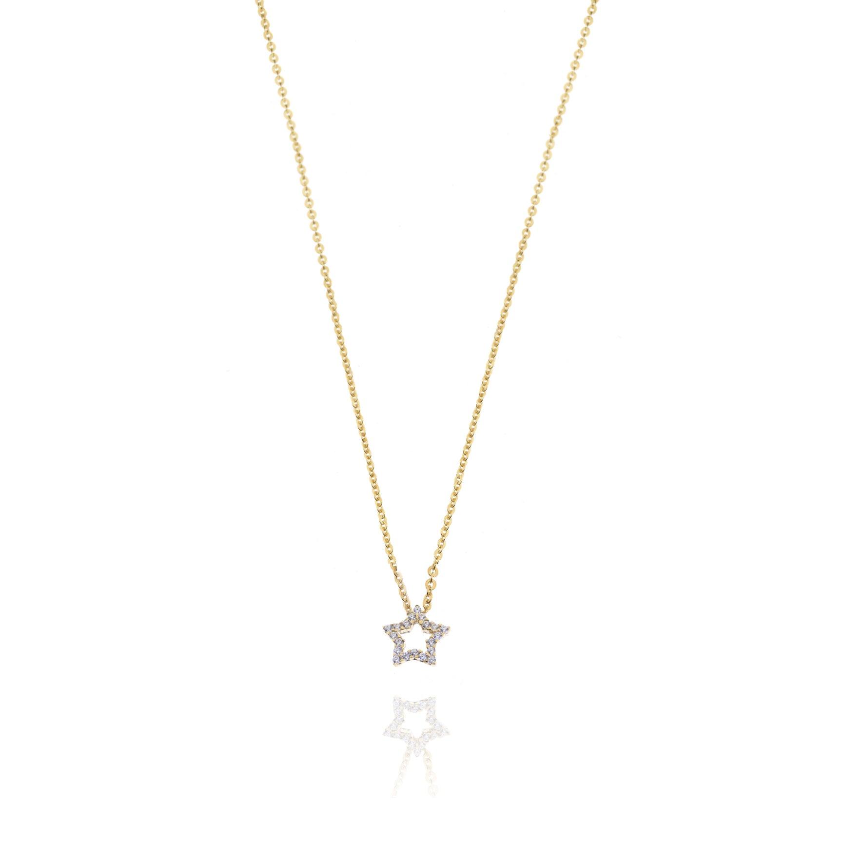 Collana Stella e Zirconi