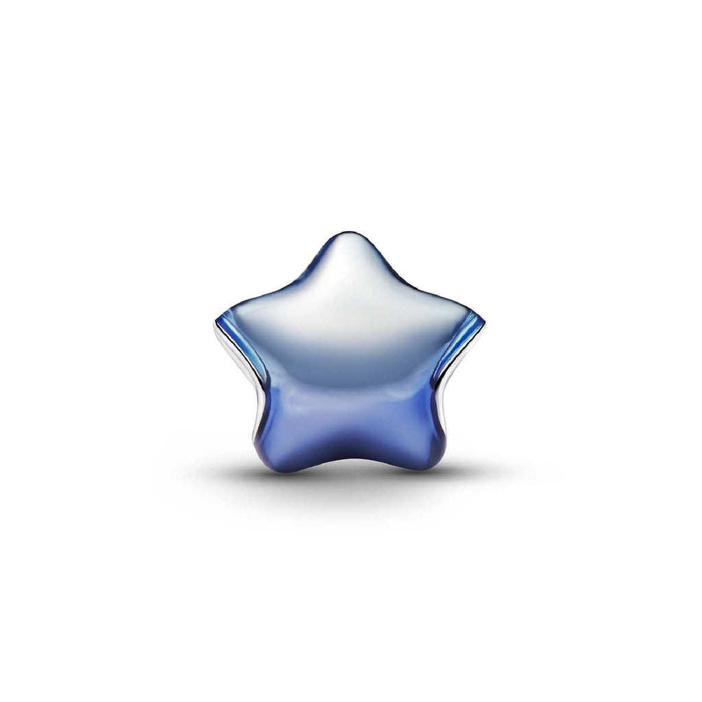 Charm Pandora in argento sterling a forma di stella blu - CHARM