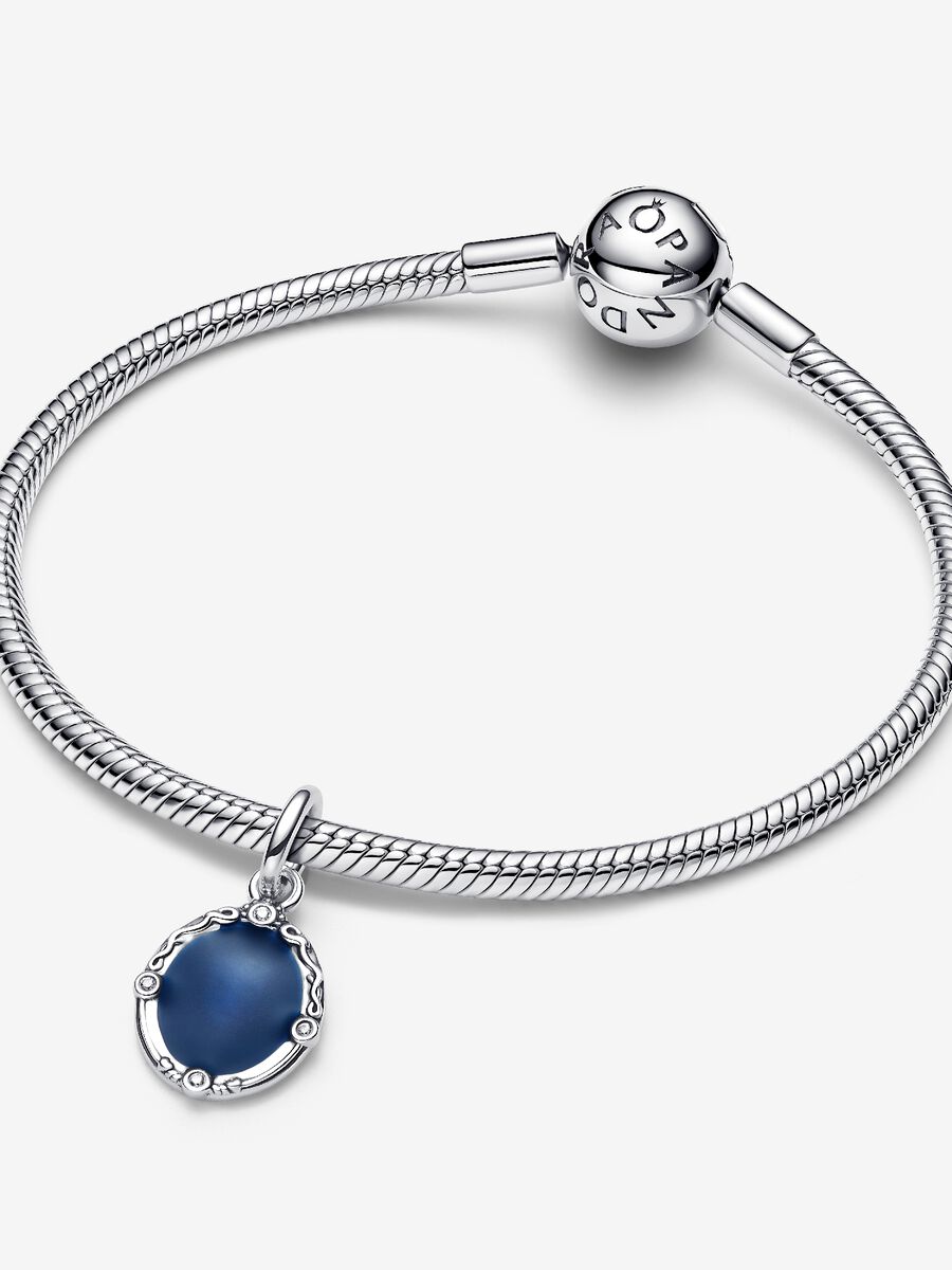 Disney Biancaneve Charm Pendente Specchio Magico Argento Sterling 925 - CHARM