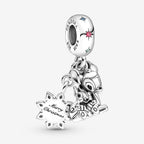 Disney, Charm Pendente Bambi e Tippete