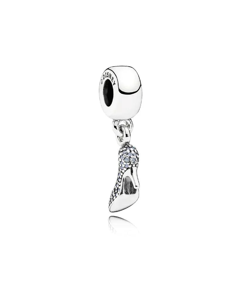 Disney, Charm Pendente Scarpetta Con Pavé, Cenerentola