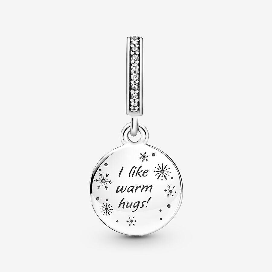 Disney, Frozen, Charm Pendente Olaf nella neve