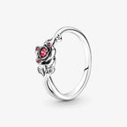 Disney, La Bella e la Bestia, Anello Rosa Incantata 60