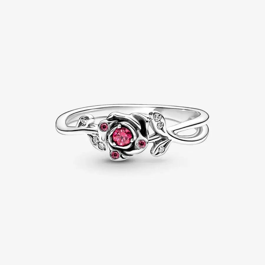 Disney, La Bella e la Bestia, Anello Rosa Incantata