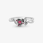 Disney, La Bella e la Bestia, Anello Rosa Incantata