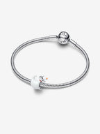 Disney The Nightmare Before Christmas Zero che si illumina al buio Argento Sterling 925 - CHARM