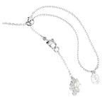 Girocollo Ariana Grande x Swarovski Crystal Pearl Taglio Round Bianco Placcato rodio - COLLANA