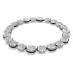 Girocollo Harmonia Cristalli taglio Cushion, Bianco, Mix di placcature