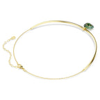 Girocollo Sublima Taglio ottagonale, Verde, Finitura oro 18K