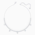 GIROCOLLO TENNIS DELUXE MIXED, BIANCO, PLACCATO RODIO