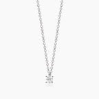 Girocollo con Diamante Lab-Grown 0,17ct – Mabina Gioielli